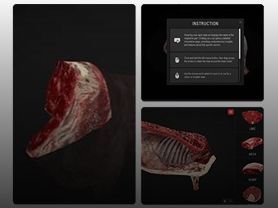 Meat cut 3D