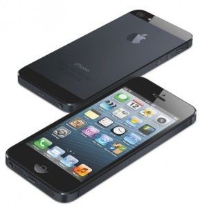 iPhone 5 front and back